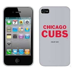  Chicago Cubs Red on Verizon iPhone 4 Case by Coveroo 