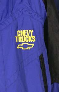 Blue Black MARKER Chevy Truck 2002 SLC Olympic Jacket L  