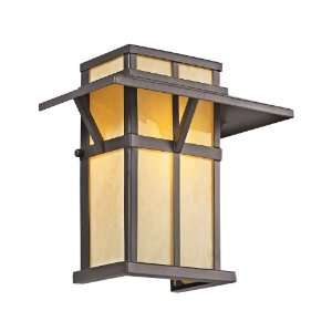 Kichler Lighting 49045AZ Booth Bay Small Outdoor Sconce, Architectural 