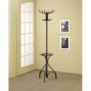  Metal Coat Rack Entryway Hall Stand With Six Hooks In 