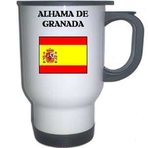  Spain (Espana)   ALHAMA DE GRANADA White Stainless Steel 