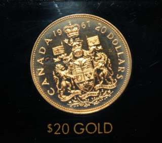 1967 Canadian Centennial Proof Set With $20 Gold Coin  