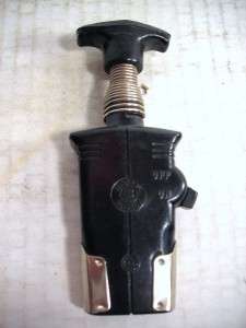 Vintage Bakelite Appliance Electric Switch Plug Irons  