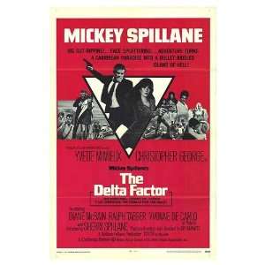  Delta Factor Original Movie Poster, 27 x 41 (1970)