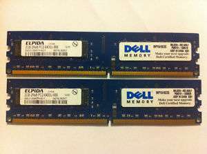 Dell XPS 630 720 9150 2x 2GB 4GB DDR2 Desktop Memory  