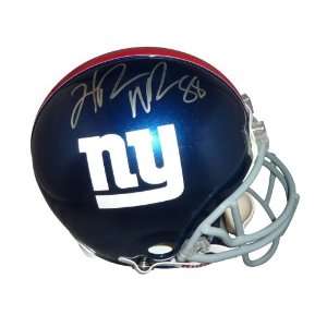 Hakeem Nicks Autographed New York Giants Authentic Proline Helmet