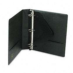 Heavy duty 1.5 inch D ring Binder with Label Holder  