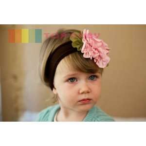  Top Baby Headbands Pink and Brown 