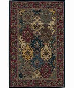 Multi colored Wool Rug Hand tufted (8 x 106)  
