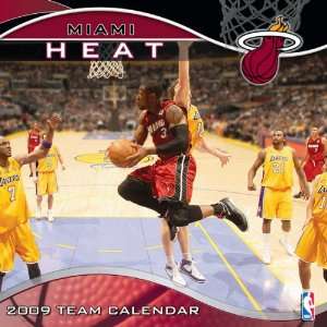  Miami Heat 2009 Wall Calendar (9781436001182) Turner 