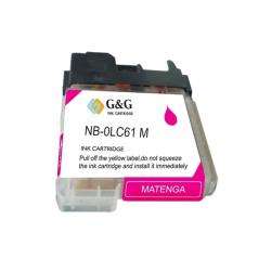 Brother LC61M Compatible Magenta Ink Cartridge  