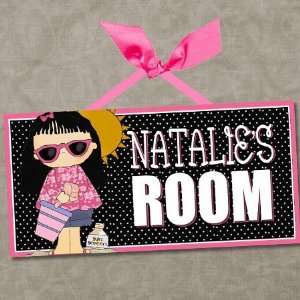 Beach Girls Personalized Kids Room/wall Sign Fun in the Sun