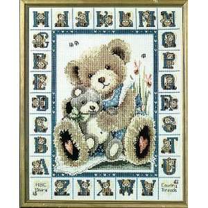 ABC Bear   Cross Stitch Pattern Arts, Crafts & Sewing