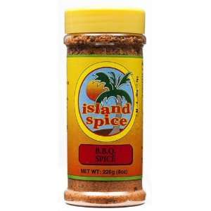 Island Spice Barbeque Spice   Product of Jaimaica  THREE 8oz Shakers 