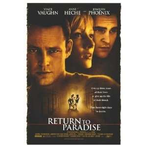  Return To Paradise Original Movie Poster, 27 x 40 (1998 