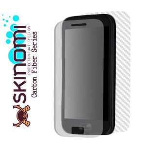  Skinomi TechSkin   Silver Carbon Fiber Film Shield 