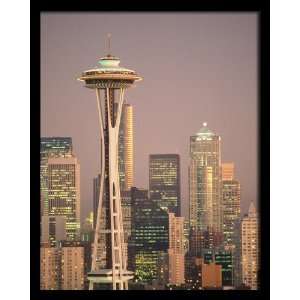  National Geographic, Seattles Space Needle, 8 x 10 Poster 