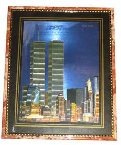 New York City Twin Towers Framed Picture  