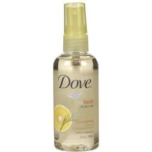 Dove Go Fresh Body Mist Energizing 3 oz (Quantity of 5 