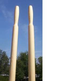 BRAND NEW Pair WOODEN OARS 96 Paddles 8 Boat Canoe EXCELLENT TOP 