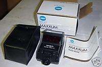 Minolta Maxxum Camera Electronic Flash 2800AF + Box  