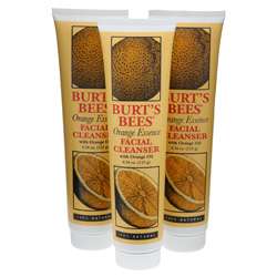 Burts Bees Orange Essence Facial Cleanser (Pack of 3)  