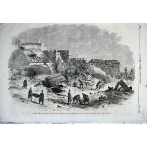  1861 Bastion Antonio Gaeta Explosion Powder Magazine