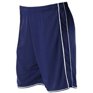  Alleson 506PTW Women s Softball Shorts NA/WH   NAVY/WHITE 
