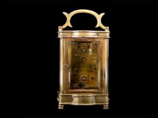 Antique 19th Century French Bronze Carriage Clock by Duverdrey 
