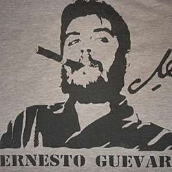 Retrofutura Womens Short Sleeve Che Cigar T shirt  