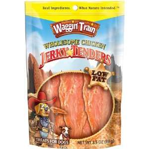  Waggin Train Jerky Tenders Dog Treats, Chicken, 3.5 Ounce 