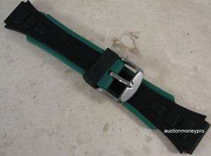   Sport Rubber Watch Band (blue or green) Fits Timex Expedition, Ironman