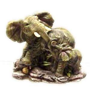  Realistic Mother Loving Baby Elephant Figurine Everything 
