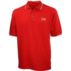 Denver Pioneers Crimson Tipped Polo 