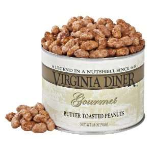 Virginia Diner Peanuts, Butter Toasted, 18 Ounce  Grocery 