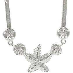 Sterling Silver Sea Life Necklace  
