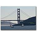 Colleen Proppe Golden Gate Sailing Gallery wrapped Canvas Art 
