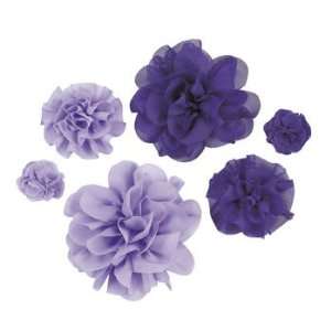  Purple Monochromatic Flowers   Art & Craft Supplies 