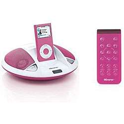 Memorex MI1003 Pink Speaker System for iPod  