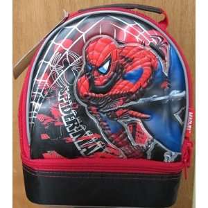  Spider Man Deluxe Lunch Kit Red w/Black (Spider Mans 
