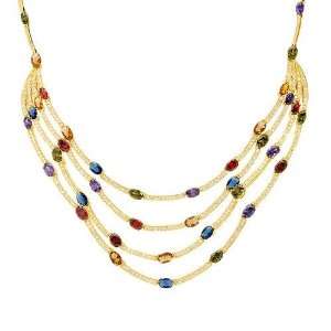    Kelly Stone 53.75.Ctw Cubic Zirconia Necklace KELLY STONE Jewelry