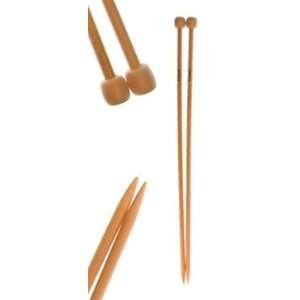  5.5mm 9 Size 16 Inch Single Point Bamboo Knitting Needles 