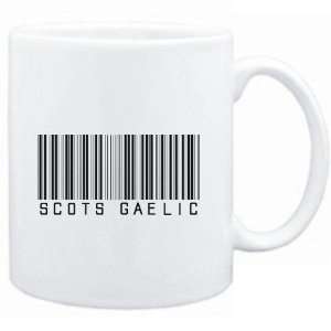 Mug White  Scots Gaelic BARCODE  Languages  Sports 