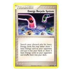  Pokemon   Energy Recycle System (81)   EX Unseen Forces 