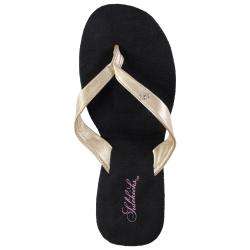 Sidekicks Womens Foldable Flip Flop Sandals  