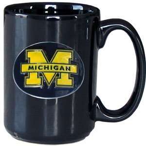  College Logo Mug   Michigan Wolverines