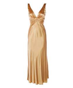Morgan & Company Gold Formal Dress  