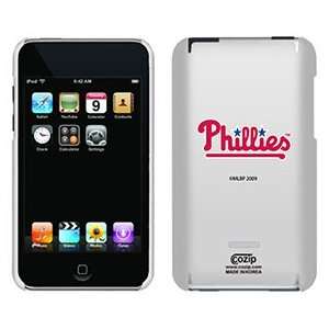   Phillies Red Text on iPod Touch 2G 3G CoZip Case Electronics