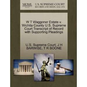  Estate v. Wichita County U.S. Supreme Court Transcript of Record 