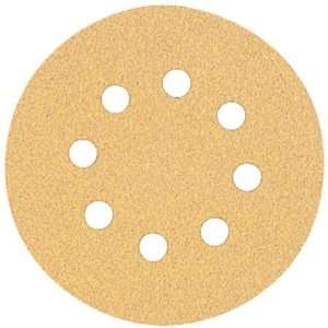   100 5 8 Hole 220 Grit H&L Random Orbit Sandpaper (100 Pcs.) Home